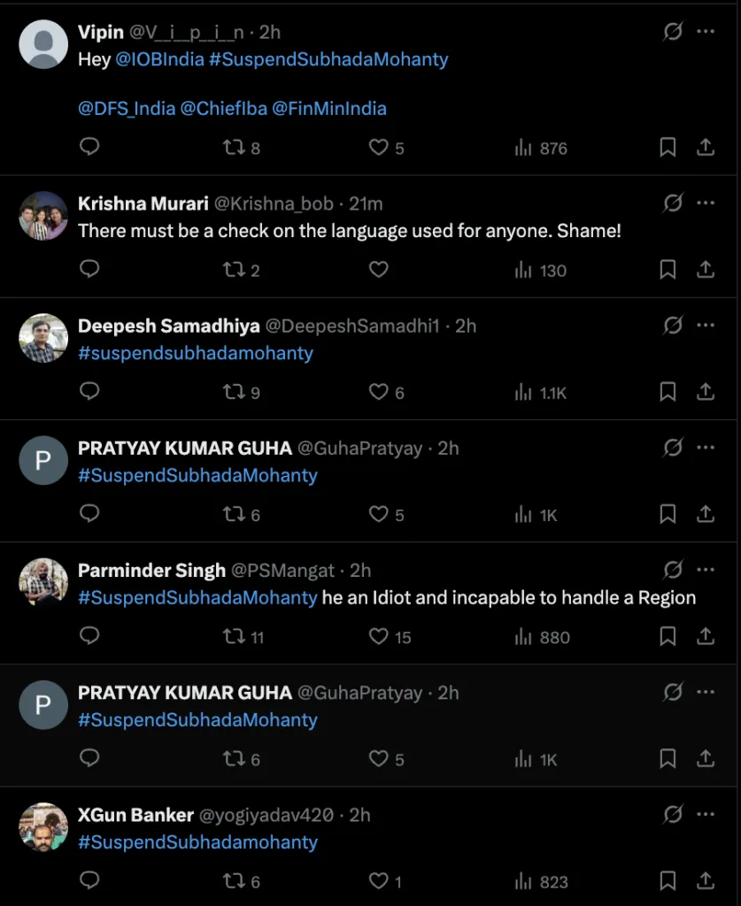 Users demanding suspension of RM